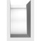Ekena Millwork Standard Del Monte Architectural Grade PVC Rafter Tail, 4"W X 6"H X 24"L RFTP04X06X24DEL - alternate 3